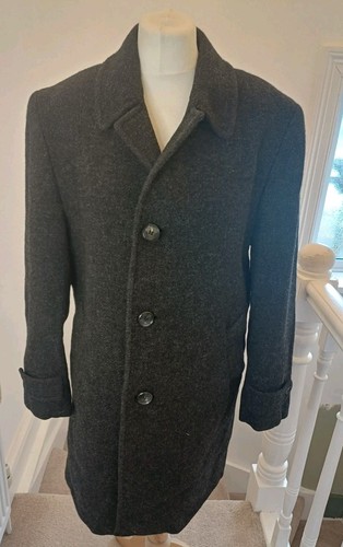 Brook taverner wool coat size - wool,