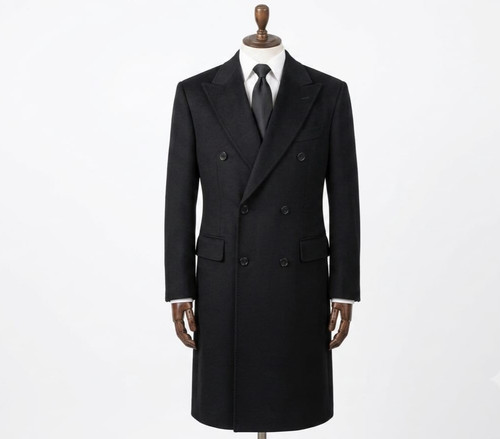 Military black wool - military,
