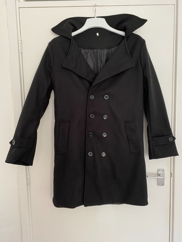 Men black regular jacket - regular,